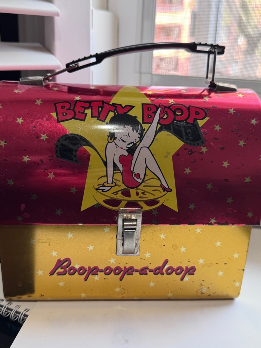 π Betty Boop Tin Lunch Box Retro Collectible Boop-Oop-A-Doop Vintage Style β¨ - Picture 12 of 16